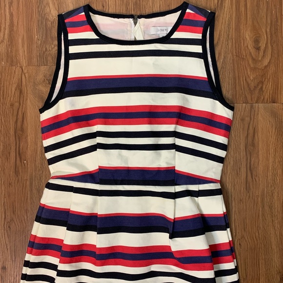 J. Crew Factory Multicolor Stripe Dress - Picture 3 of 9